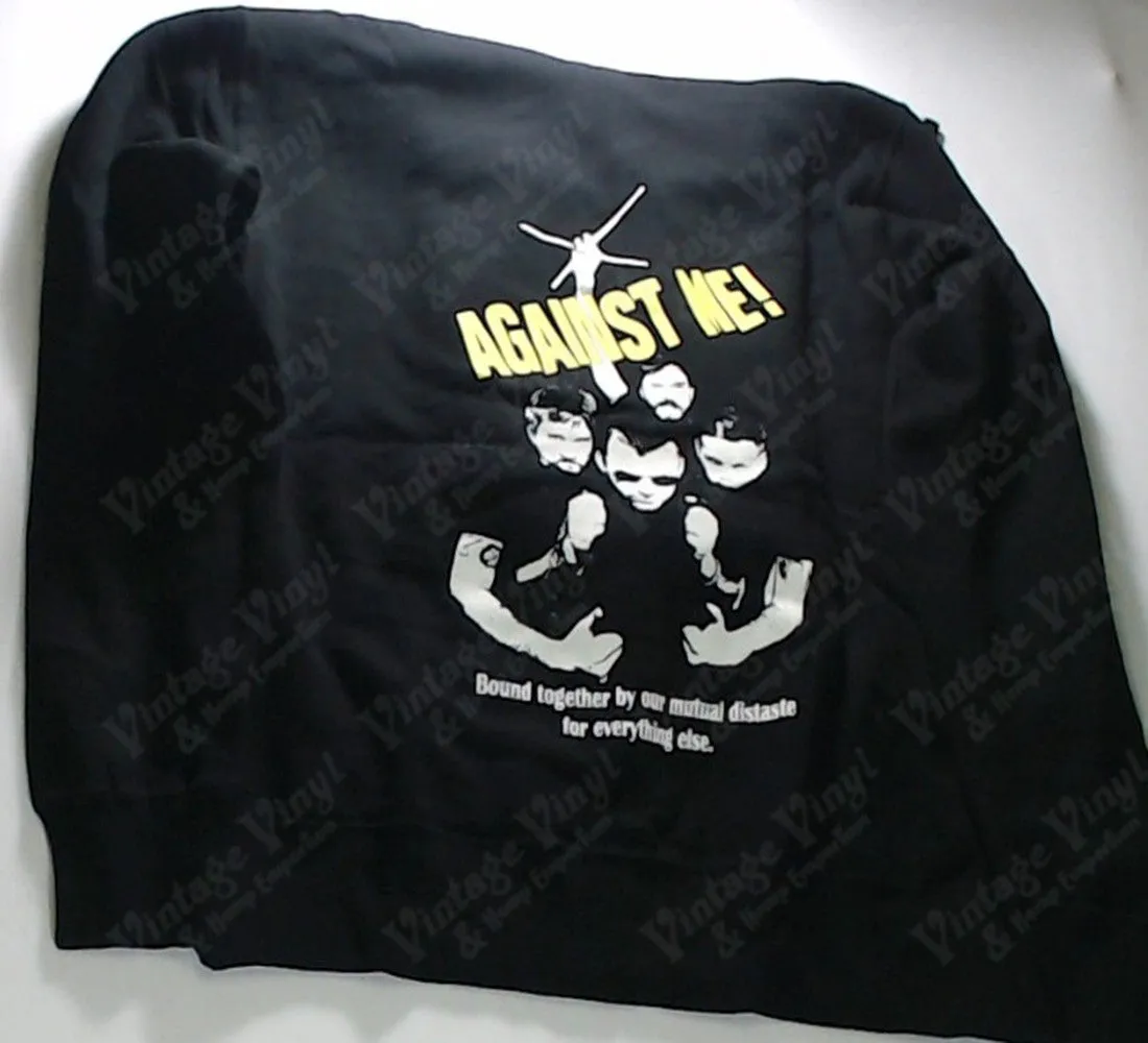 Against Me! - Logo Zip-Up Hoodie