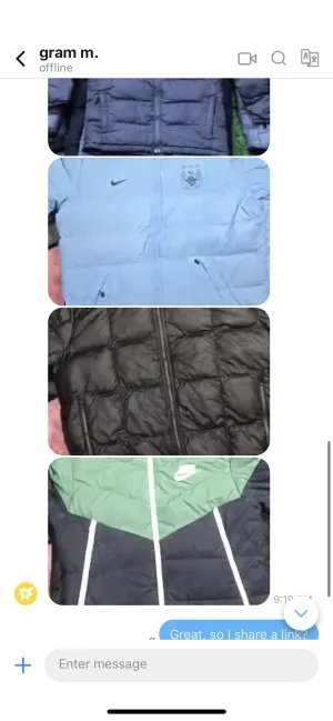 Custom handpick THE NORTH FACE PUFFER AND NIKE PUFFER JACKETS