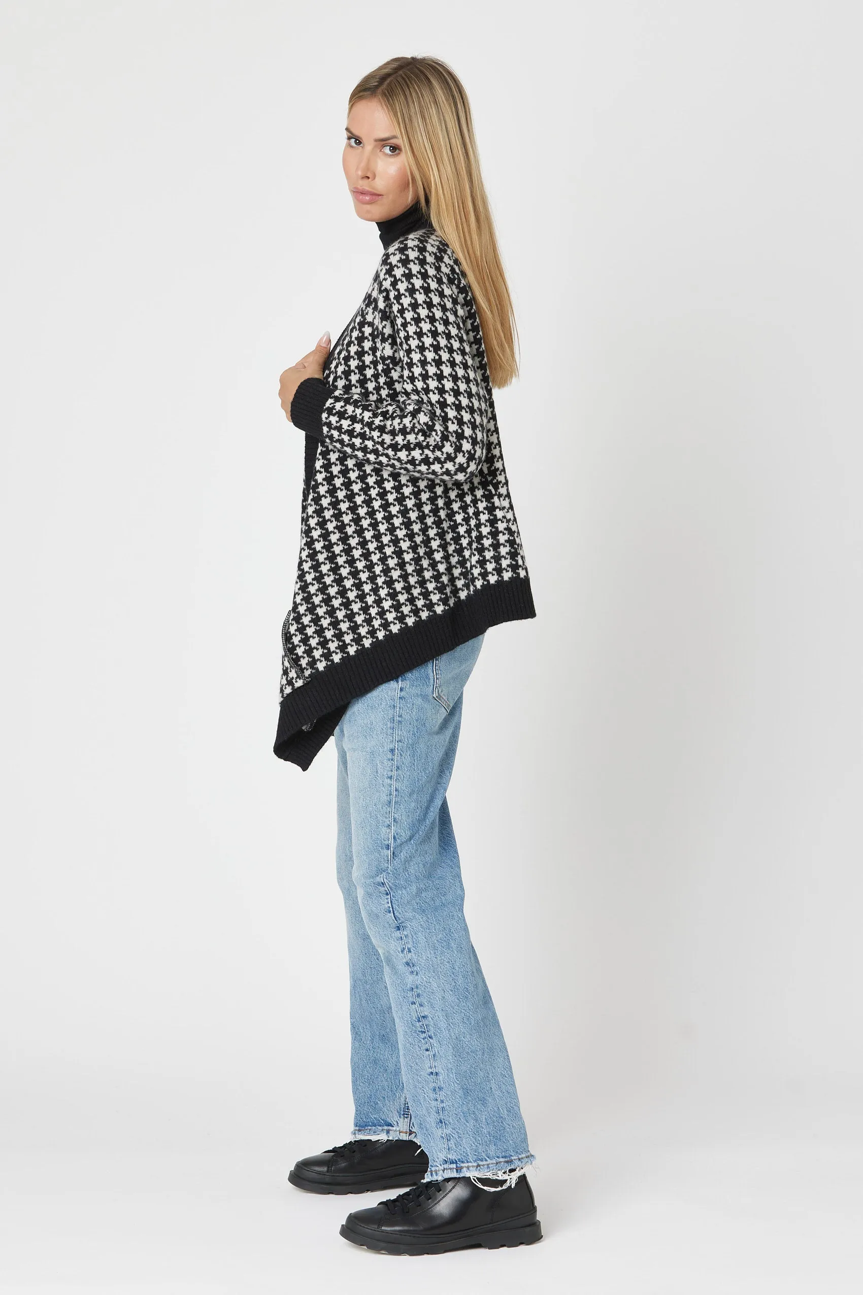 Houndstooth Cardigan