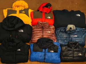 TNF 800 Puffer Jackets 10 Pieces Bundle