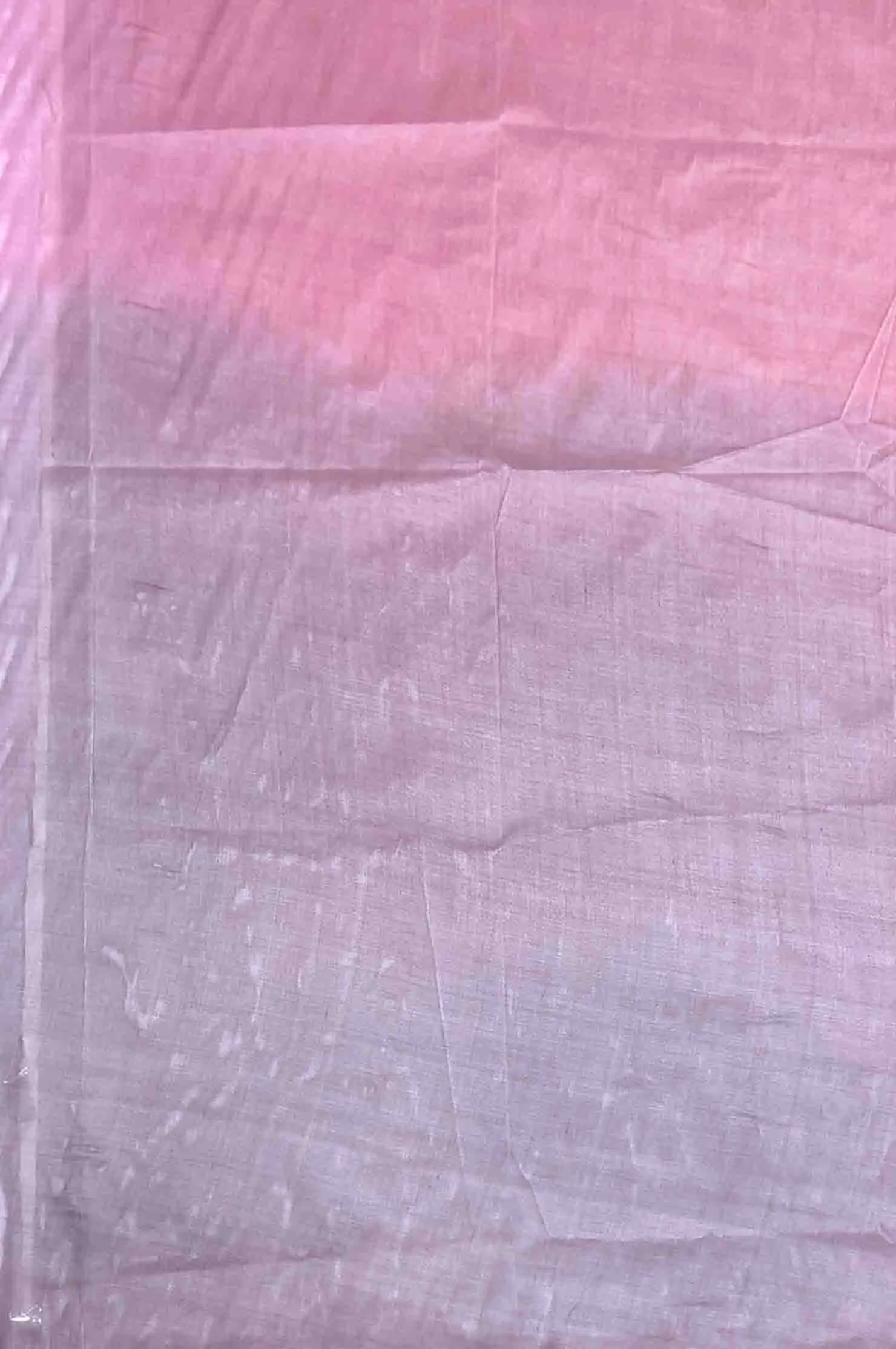 Tomato, Barn Red, Geranium, Soft Pink Ombre Silk Chiffon 4D-1038 Fabric